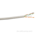 0,5 mm CCA UTP Cat6 24AWG 4pair HDPE mit Separator PVC Jacke Innenkommunikationskanal LAN -Kabel